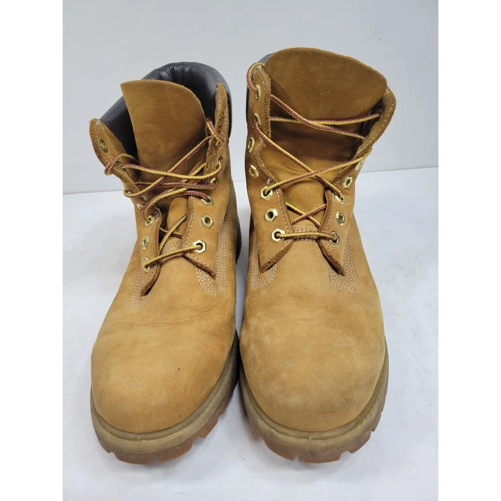 Timberland Premium Waterproof Boots Wheat Nubuck Primaloft 400 Gram Men's Sz 9 M